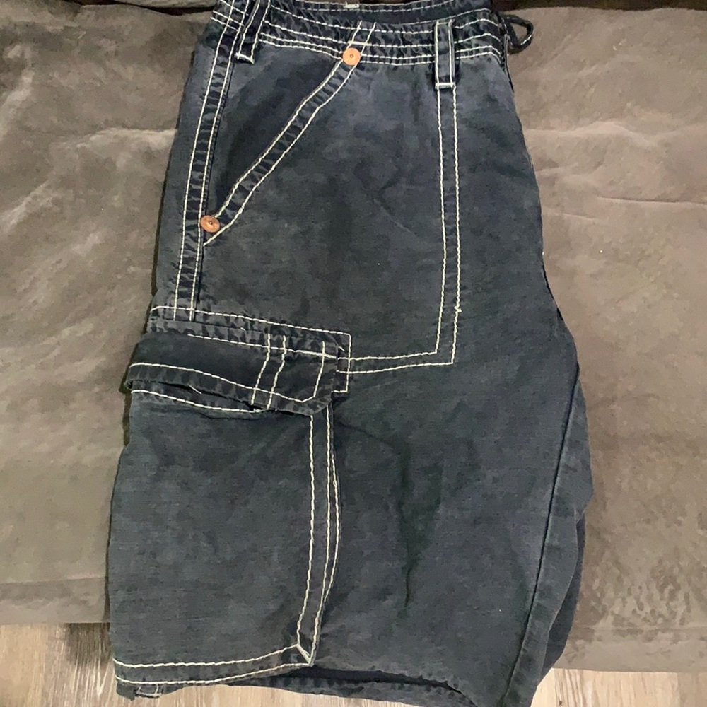 Used True Religion Cargo Shorts